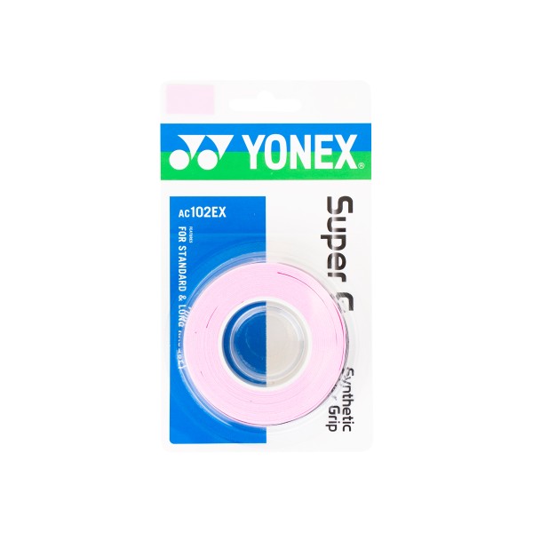 Yonex Super Grap 3er rosa Overgrips