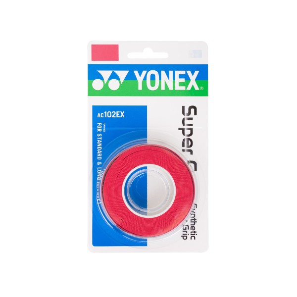 Yonex Super Grap 3er rot Overgrips