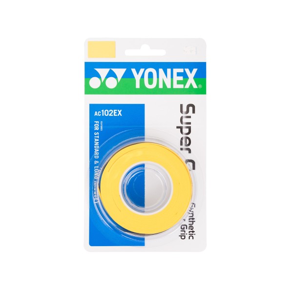 Yonex Super Grap 3er gelb Overgrips