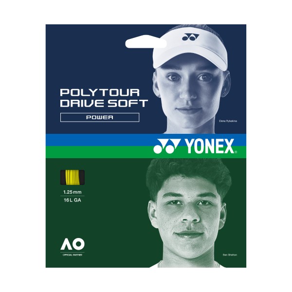 Yonex Poly Tour Drive Soft yellow Single Set