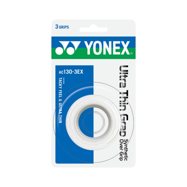 Yonex Ultra Thin Grap 3er weiß Overgrips