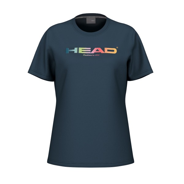 Head Rainbow T-Shirt Damen blau Tennissshirt