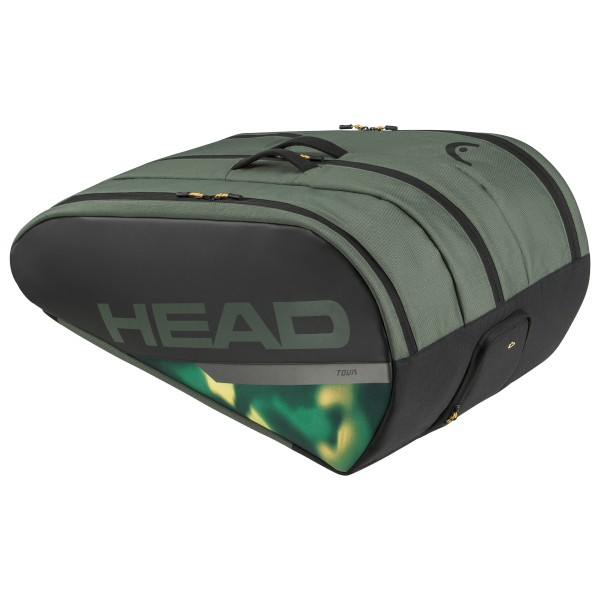 Head Tour Racquet Bag XL green black Tennistasche