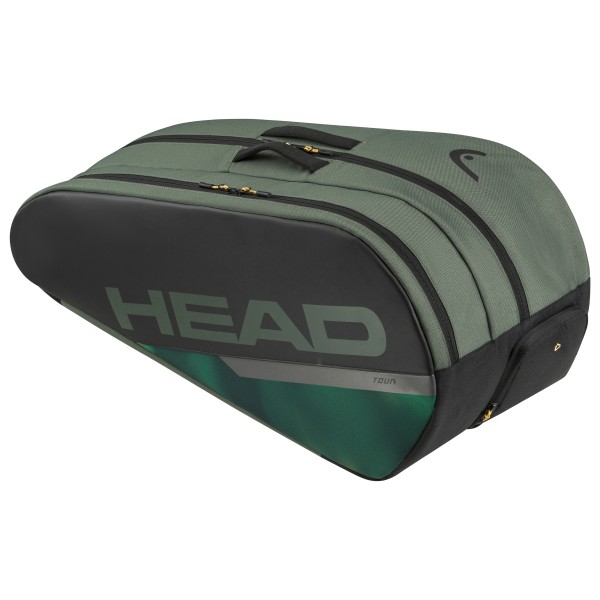 Head Tour Racquet Bag L Tennistasche green black